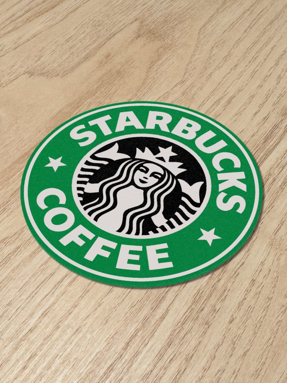 Starbucks Green Logo Art